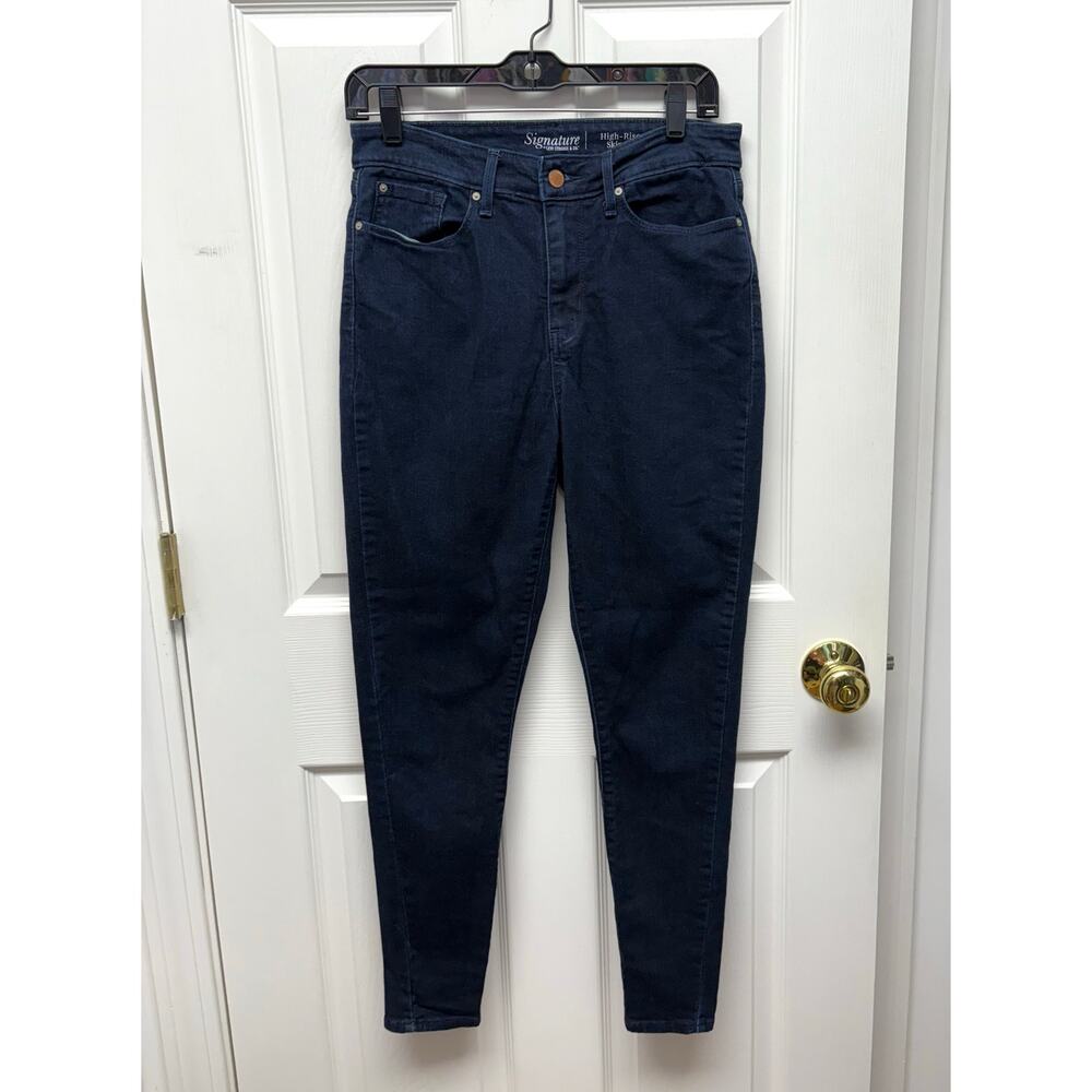 Levis Jeans Signature High Rise Skinny, Dark Wash, Women's Size 10
